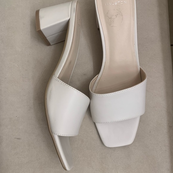 Halston White Sandals - Picture 2 of 4